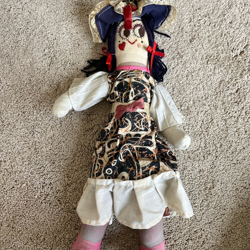 Georgia Charuhas Rare Mexican Vintage Rag Doll